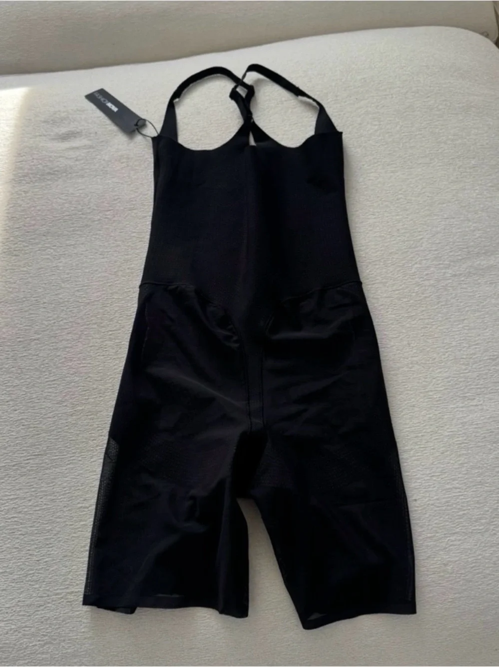 Fashion Nova Black Open Bust Butt Lifting Shapewear Bodysuit S NWT